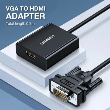 UGREEN VGA to HDMI Converter with Audio