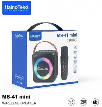 Haino Teko MS-41 Mini Wireless Speaker with Mic