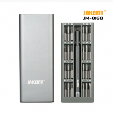 JAKEMY JM-8168 24 In 1 Multi-Purpose Magnetic Precision Screwdriver Set