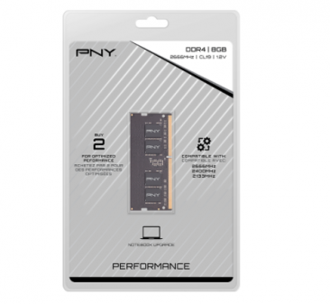 PNY 8GB DDR4 2666Mhz Memory for Laptop