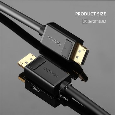 UGREEN DisplayPort to DisplayPort 4K Cable (1.5 Meters)