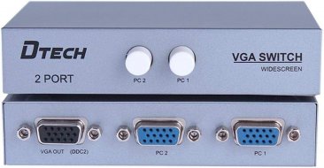 DTECH 2 Port VGA Switch Box