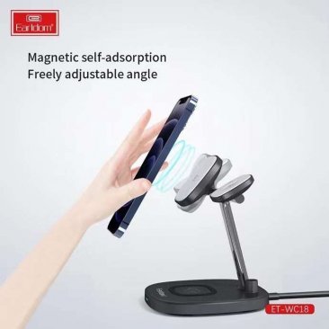Earldom WC18 4 In 1 Magnetic Wireless Fast Charger