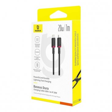 Baseus Dura USB-A to Lightning Charging Cable (1 Meter)