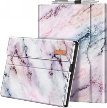 Fintie Microsoft Surface Pro Case - MARBLE PINK