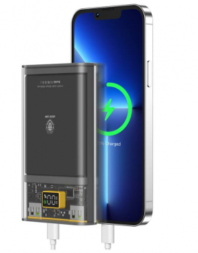 Green Lion Super Fast Transparent Power Bank 20000mAh ( QC 22.5W + PD 20W )