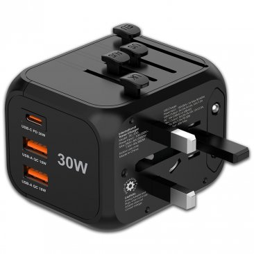 X.Cell ITC 200i 30W International Travel Charger with Power Delivery and Q.C 3.0