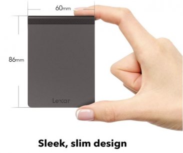 Lexar SL200 1TB Portable SSD (USB 3.1 and USB-C)
