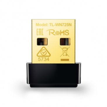 TP Link 150mbps Wireless N Nano USB Adapter (TL-WN725N)