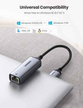 UGREEN USB 3.0 to Gigabit Ethernet Adapter
