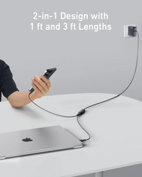 Anker 2-in-1 USB-C to USB-C 140W Cable (1.2 Meters)