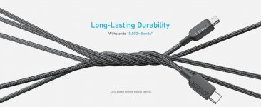 Anker 2-in-1 USB-C to USB-C 140W Cable (1.2 Meters)