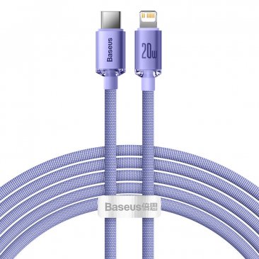 Baseus Crystal Shine Series USB-C to Lightning 20W Charging Cable (2 Meters)