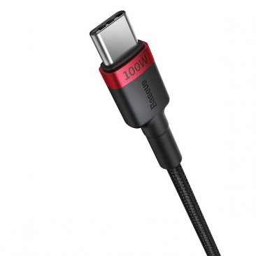 Baseus Cafule PD 100W USB-C to USB-C Cable (Pack of 2, 1 Meter)