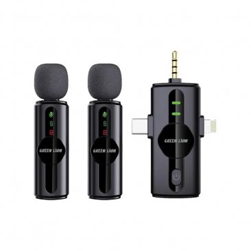 Green Lion GM-80X Microphone 3 in 1 (AUX, USB C and Lightning)