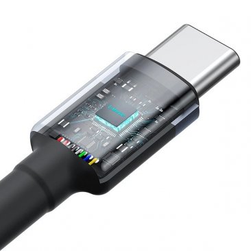 Baseus Cafule PD 100W USB-C to USB-C Cable (Pack of 2, 1 Meter)