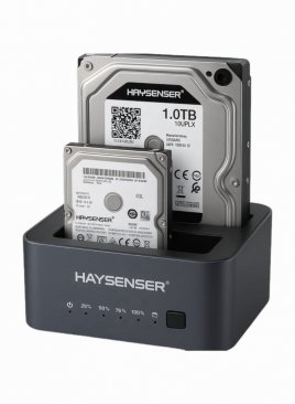 Haysenser HY-D09 Dual Multi-Function HDD Docking Station (USB 3.2/ Type C)