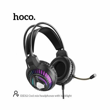 HOCO ESD12 Gaming Headphones (USB + 3.5mm)