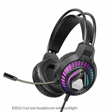 HOCO ESD12 Gaming Headphones (USB + 3.5mm)