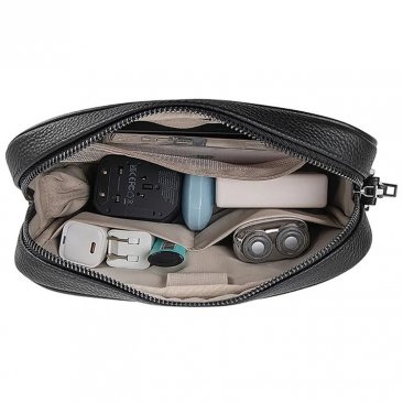 WIWU Master Genuine Leather Fingerprint Lock Pouch