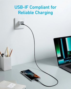 Anker 322 USB-C to USB-C Cable (0.9 Meters)