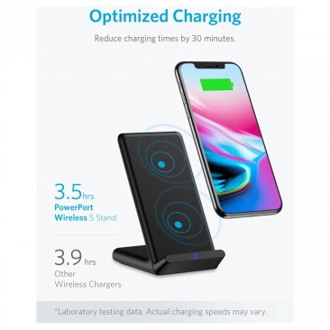 Anker PowerPort 5W Wireless 5 Charging Stand