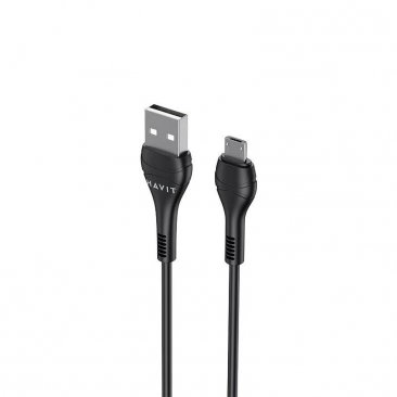HAVIT CB6159 USB-A to Micro USB PVC Striped Cable (1 Meter)
