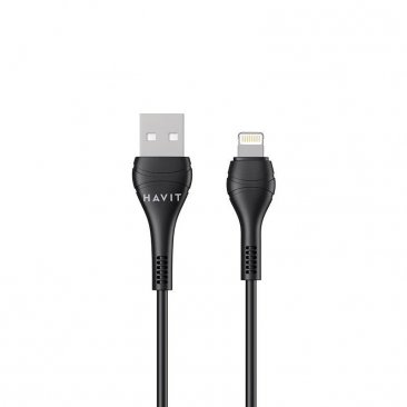 HAVIT CB6160 USB-A to Lightning PVC Striped Cable (1 Meter)