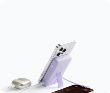 Xiaomi 10000mAh 15W Wireless Magnetic Power Bank with Built-in Stand