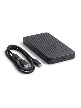 Haysenser HY-Q9UC USB 3.2 Gen1 2.5" SATA  Enclosure (USB-A + Type C Connector)