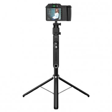 HOCO K32 360° Auto Face Tracking Tripod with Detachable BT V5.2 Remote (Maximum 1.81 Meters)