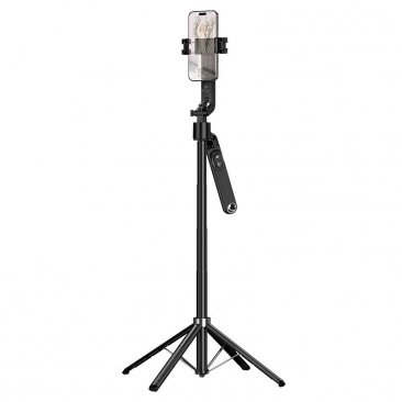 HOCO K32 360° Auto Face Tracking Tripod with Detachable BT V5.2 Remote (Maximum 1.81 Meters)