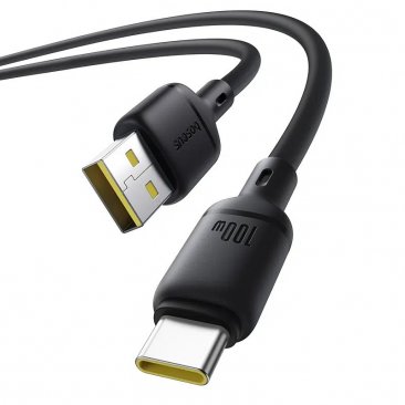 Baseus Silky 100W Fast Charging USB-A to USB-C Cable (1 Meter)