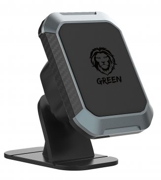 Green Lion 2 in 1 Magnetic Car Phone Holder