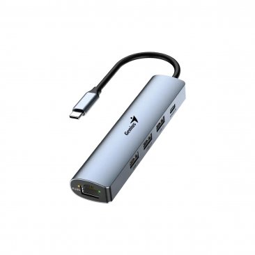 Genius UH-545 5 in 1 USB 3.0 Hub with Gigabit Ethernet