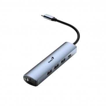 Genius UH-545 5 in 1 USB 3.0 Hub with Gigabit Ethernet