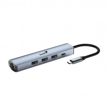 Genius UH-545 5 in 1 USB 3.0 Hub with Gigabit Ethernet