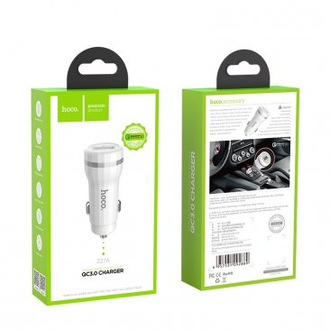 Hoco Z27A 18W USB 3.0 Car Charger