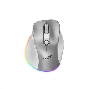 Genius Ergo 9000S Pro Wireless Bluetooth Rechargeable  Mini Ergo Silent Mouse