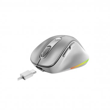 Genius Ergo 9000S Pro Wireless Bluetooth Rechargeable  Mini Ergo Silent Mouse