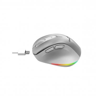 Genius Ergo 9000S Pro Wireless Bluetooth Rechargeable  Mini Ergo Silent Mouse
