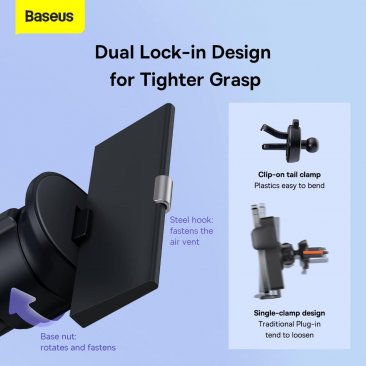 Baseus Metal Age Go Gravity Car Mount Air Outlet Version