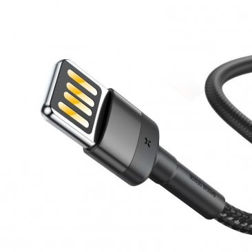 Baseus Cafule Cable Lightning (Special Edition) with Thin Double-sided USB Insertion  (1 Meter)