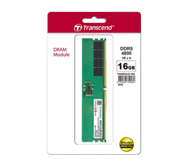 Transcend 16GB DDR5-4800MHz RAM for Desktop