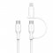 Belkin BoostCharge Pro 60W 2-in-1 Cable with USB-C and Lighting Connector (1.5 Meters)