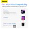 Baseus Comet Series Dual Cable (USB-C and Lightning) 20000mAh 22.5W with Digital Display Power Bank