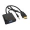 HDMI to VGA Converter + AUX