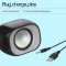 HP DHS-2111(3.5mm AUX+USB Power) Multimedia Speaker 6W