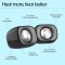 HP DHS-2111(3.5mm AUX+USB Power) Multimedia Speaker 6W