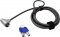 CODi Key Cable Lock (A02001) - Integrated Security Solution for Laptops, Desktops and Monitors